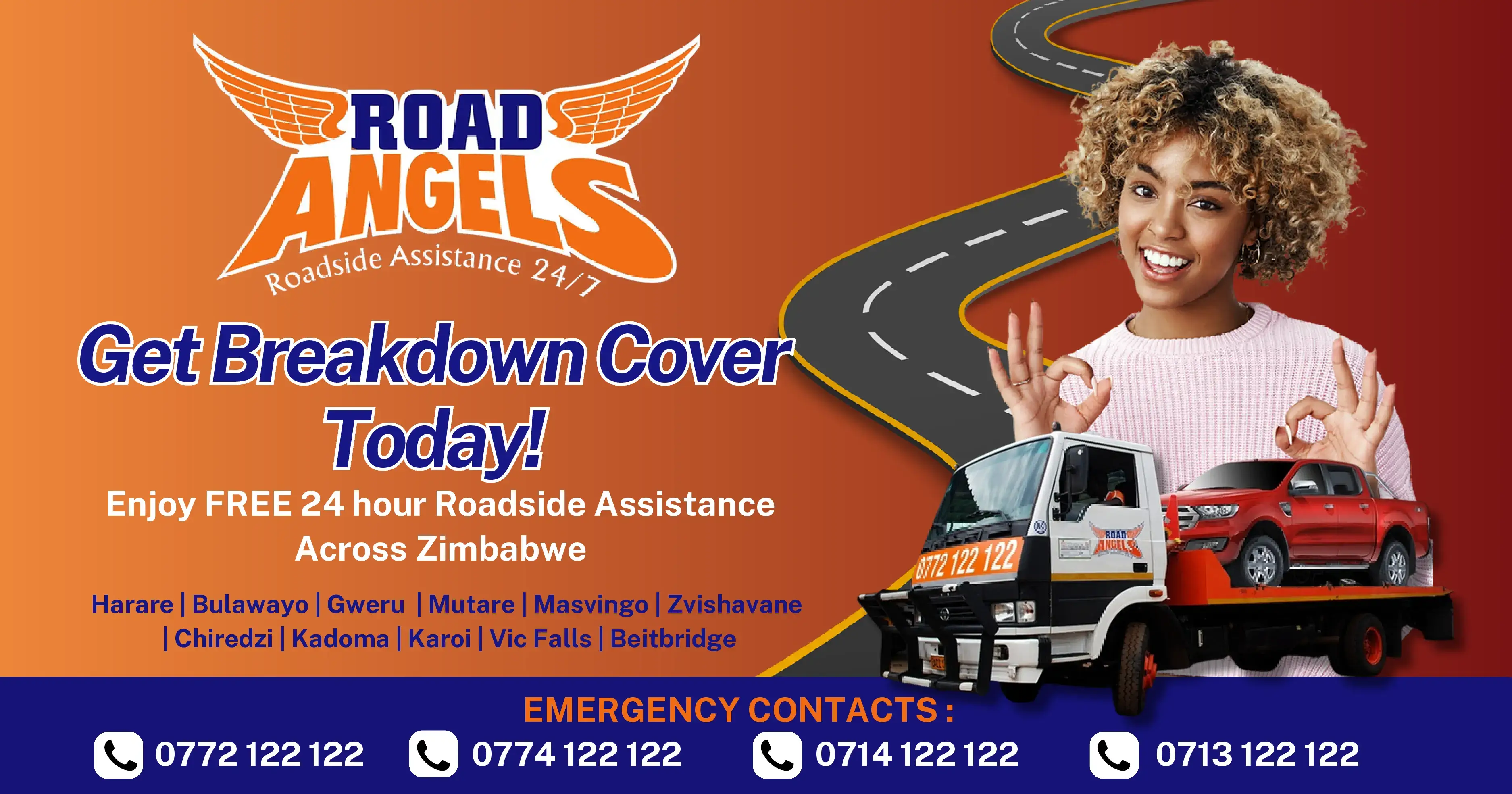 Road Angels Zimbabwe - Breakdown cover