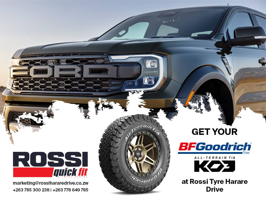 Rossi Tyres Harrare Drive Zimbabwe