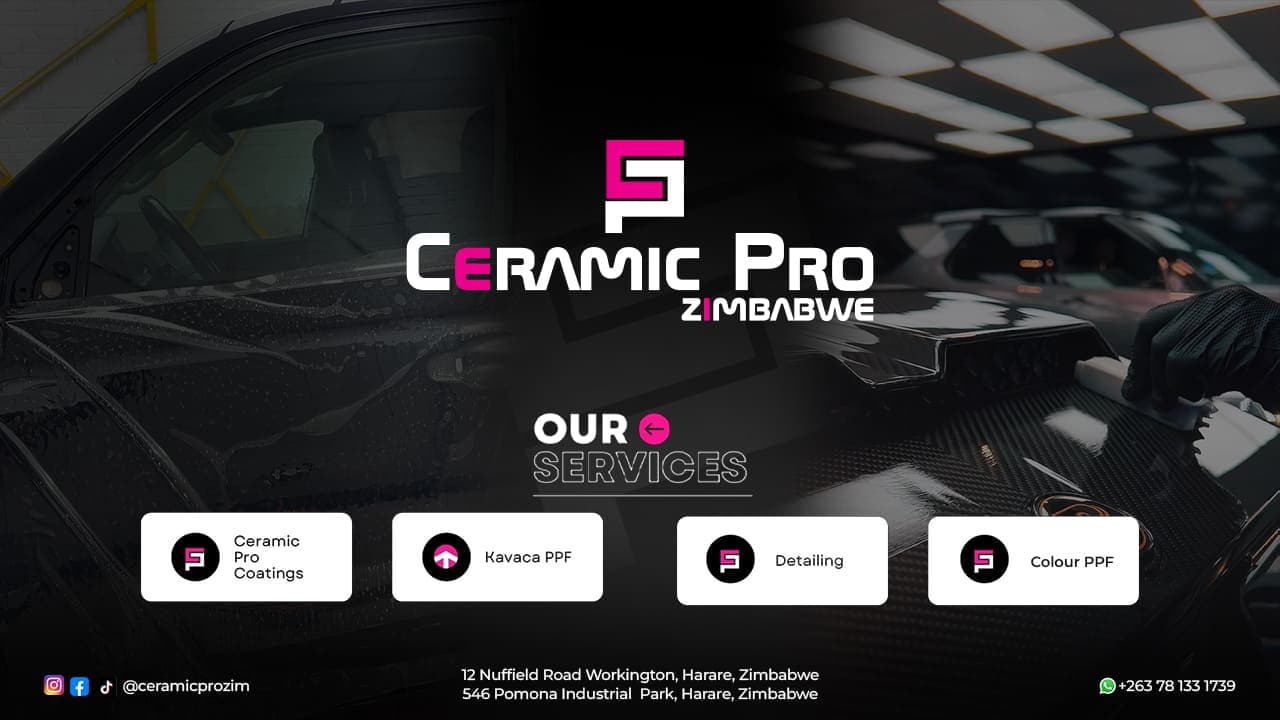 Ceramic Pro Zimbabwe - Paint protection and ceramic coating