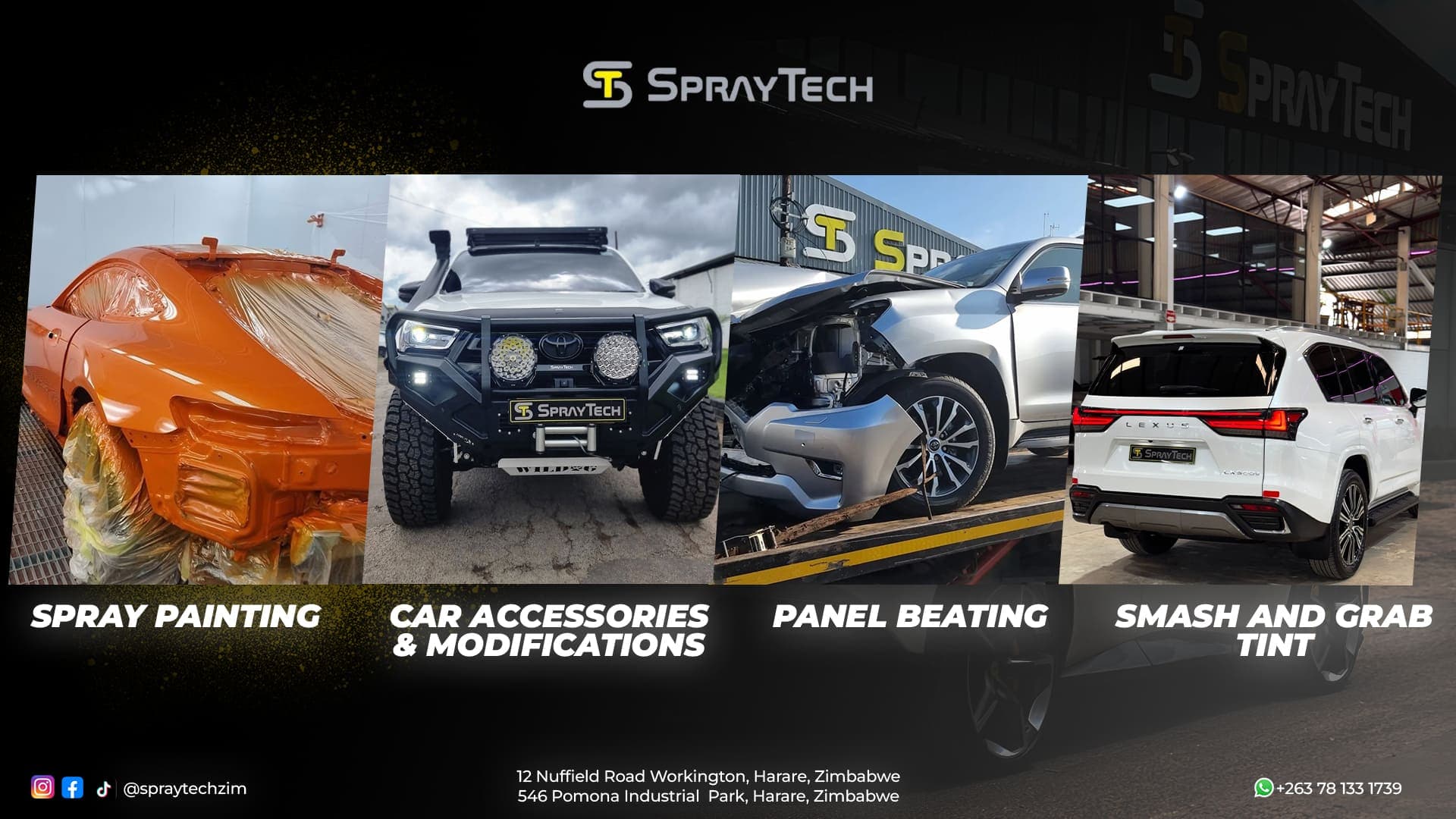 Spray Tech - Spray painting, car accessories, and more